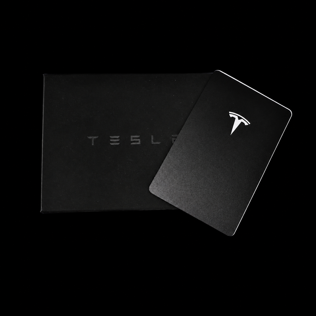 Tesla Lit Up Keycard