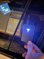 Tesla Lit Up Keycard
