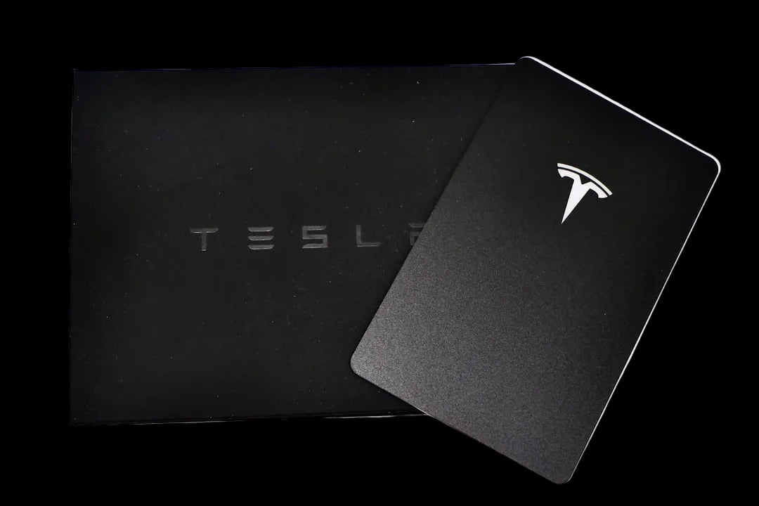 Tesla Lit Up Keycard